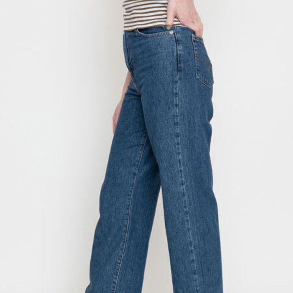 Levi's High Waisted Straight Jeans - Picture 4 of 5